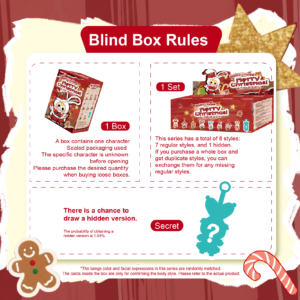 Baby Three - Merry Christmas! limited edition Plush Blind Box