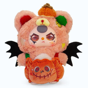 Baby Three 400% Halloween Limited Set(White&Orange) Plush Series Lucky Bag