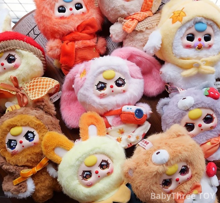 Baby Three Autumn Fairy Tale Plush