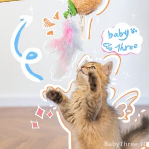 Baby Three Cat Teasing Stick blindbox