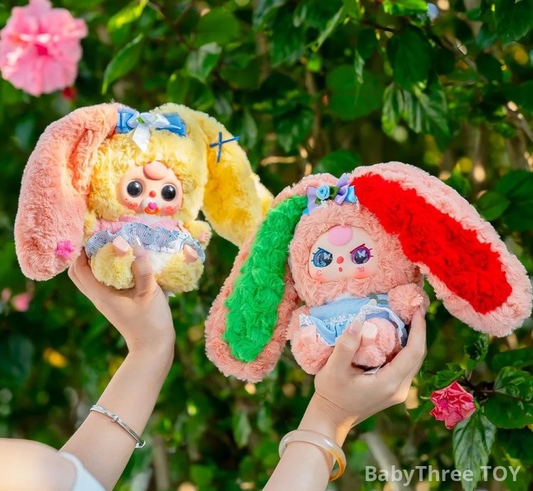 Baby Three lily rabbit town V4 Plush Toy Doll Blindbox