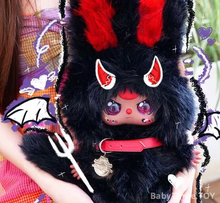 Baby Three Twins Plush Toy Doll Blindbox