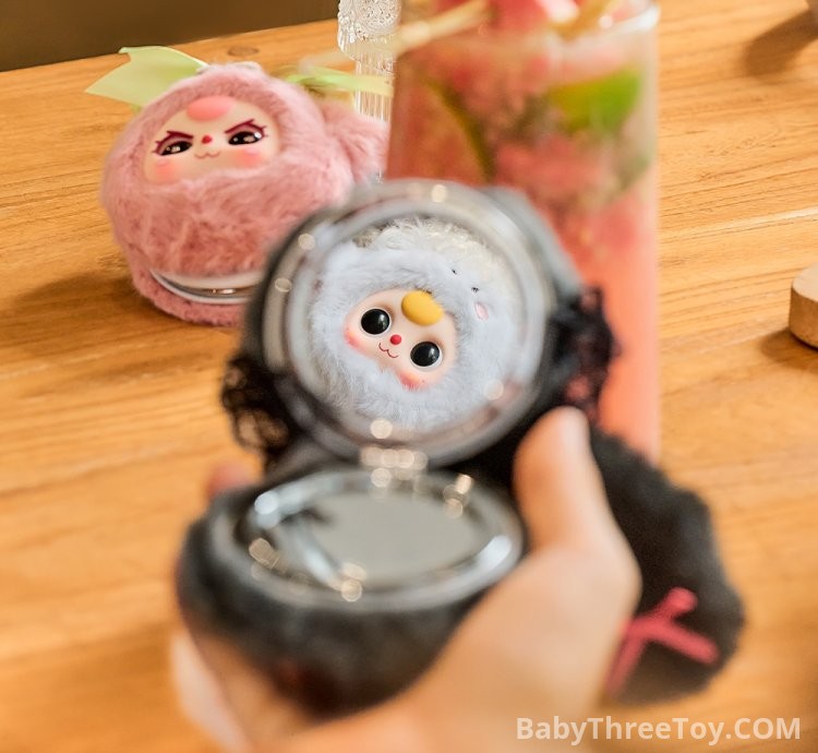 Baby Three Vanity Mirror Plush Toy Doll Blind Box
