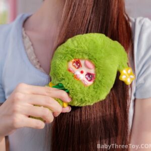 Baby Three Brush Your Hair Plush Toy Doll Blind Box