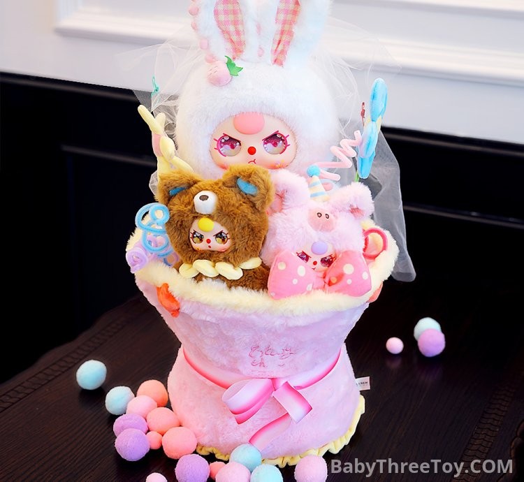 Baby Three Valentine's Day limited edition custom bouquet