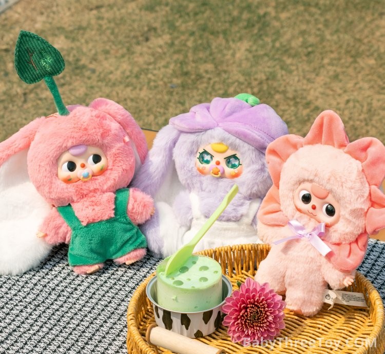 Baby Three Where's Spring Plush Toy Doll Blind Box