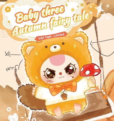 Baby Three Autumn Fairy Tale Plush - Image 5