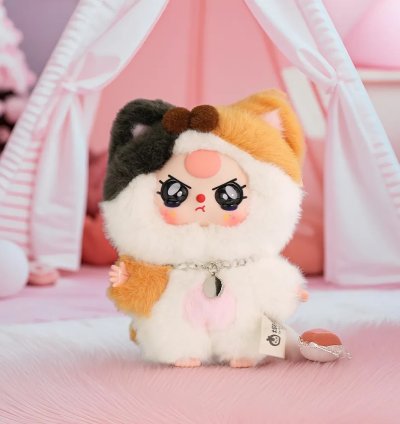 Baby Three Cat and Dog Plush Toy Doll Blindbox - Image 2