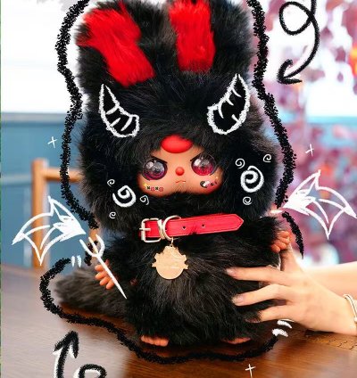 Baby Three Twins Plush Toy Doll Blindbox - Image 4