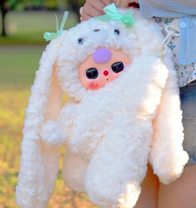 Baby Three Hugging Baby Backpack Plush Toy Blind Box - Image 3