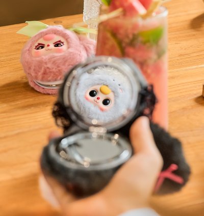 Baby Three Vanity Mirror Plush Toy Doll Blind Box - Image 2