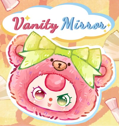 Baby Three Vanity Mirror Plush Toy Doll Blind Box - Image 4