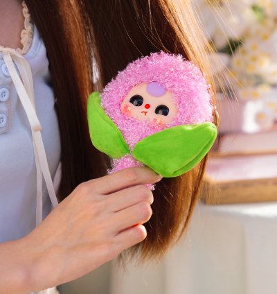 Baby Three Brush Your Hair Plush Toy Doll Blind Box - Image 5