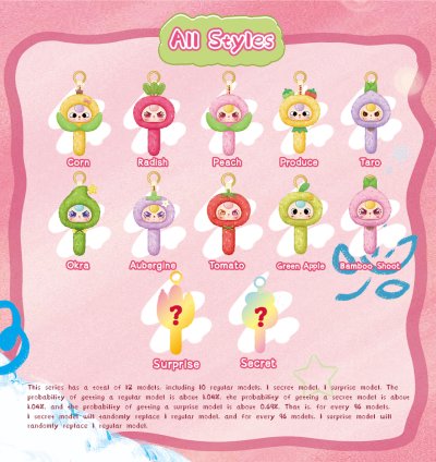 Baby Three Brush Your Hair Plush Toy Doll Blind Box - Image 3