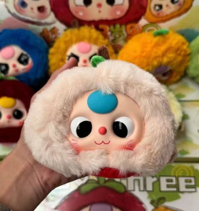 Baby Three 3 Fruit Plush Toy Doll Blindbox - Image 3