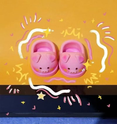 Baby Three 400% Plush Shoes toy Blindbox - Image 4